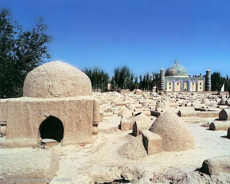 新疆风景香妃墓图片