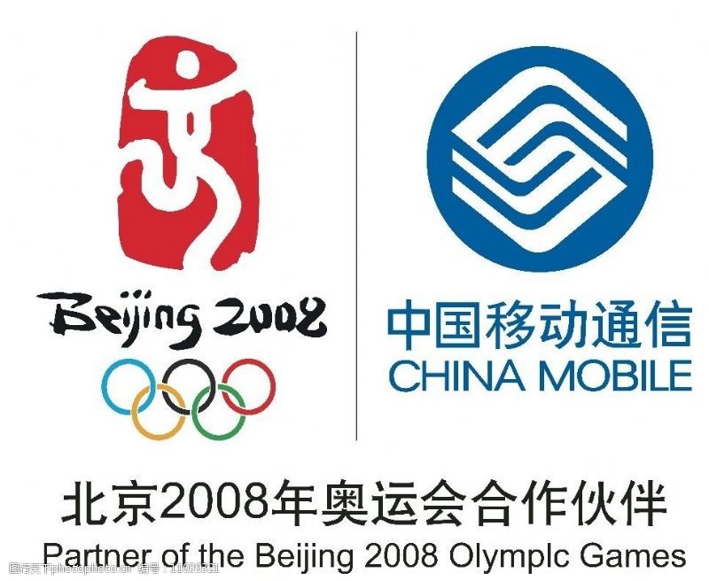 2008年奥运会中国移动合作伙伴图片